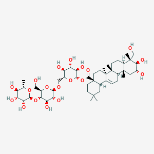 molecular formula C48H78O19 B2792895 Scheffoleoside A CAS No. 160669-23-8