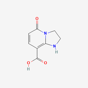 B2792906 5-Oxo-1,2,3,5-tetrahydroimidazo[1,2-a]pyridine-8-carboxylic acid CAS No. 1325304-60-6