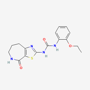 1-(2-ethoxyphenyl)-3-(4-oxo-5,6,7,8-tetrahydro-4H-thiazolo[5,4-c]azepin-2-yl)urea