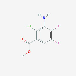 Methyl 3-amino-2-chloro-4,5-difluorobenzoate