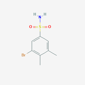 3-Bromo-4,5-dimethylbenzene-1-sulfonamide