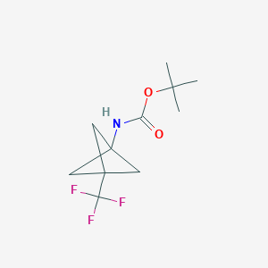 Tert-butyl (3-(trifluoromethyl)bicyclo[1.1.1]pentan-1-yl)carbamate
