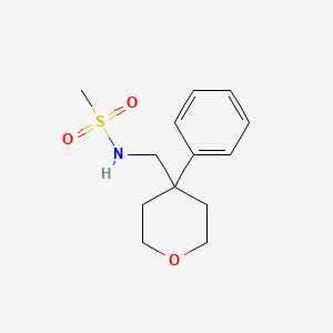 N-((4-phenyltetrahydro-2H-pyran-4-yl)methyl)methanesulfonamide