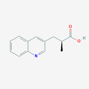 (2S)-2-Methyl-3-quinolin-3-ylpropanoic acid
