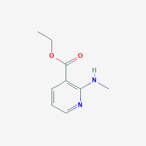 molecular formula C9H12N2O2 B2793085 Ethyl 2-(methylamino)pyridine-3-carboxylate CAS No. 103976-61-0