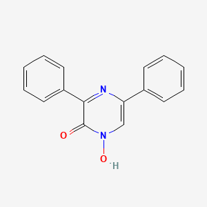 1-hydroxy-3,5-diphenyl-2(1H)-pyrazinone