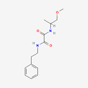 N1-(1-methoxypropan-2-yl)-N2-phenethyloxalamide