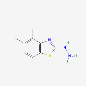 2-Hydrazino-4,5-dimethyl-1,3-benzothiazole