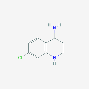 7-Chloro-1,2,3,4-tetrahydroquinolin-4-amine