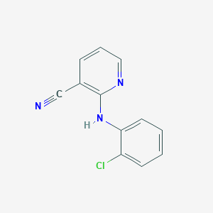2-((2-Chlorophenyl)amino)nicotinonitrile