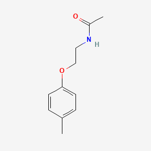 molecular formula C11H15NO2 B2793292 N-[2-(4-Methylphenoxy)ethyl]acetamide CAS No. 313552-85-1