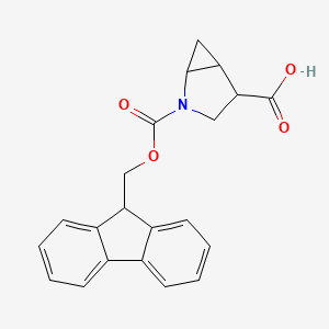 2-([(9H-Fluoren-9-yl)methoxy]carbonyl)-2-azabicyclo[3.1.0]hexane-4-carboxylic acid
