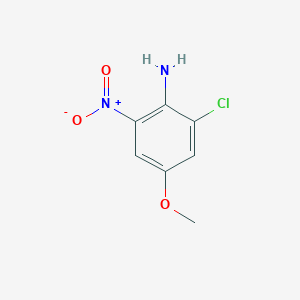 molecular formula C7H7ClN2O3 B2793367 2-Chloro-4-methoxy-6-nitroaniline CAS No. 29105-95-1