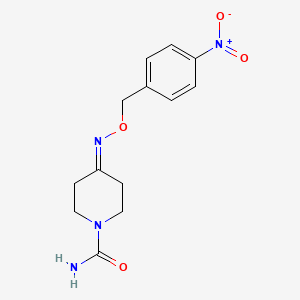 4-{[(4-nitrobenzyl)oxy]imino}tetrahydro-1(2H)-pyridinecarboxamide