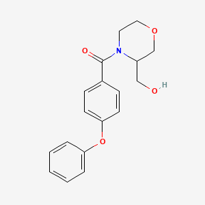 (3-(Hydroxymethyl)morpholino)(4-phenoxyphenyl)methanone