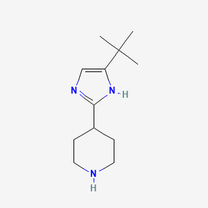 4-(5-tert-butyl-1H-imidazol-2-yl)piperidine