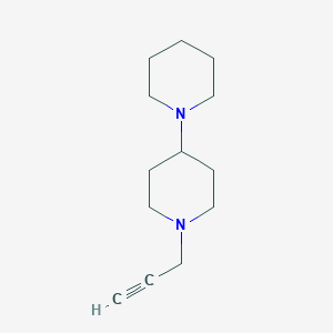 molecular formula C13H22N2 B2793825 1'-(丙-2-炔基)-1,4'-联哌啶 CAS No. 1249743-00-7