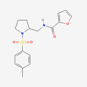 N-((1-tosylpyrrolidin-2-yl)methyl)furan-2-carboxamide