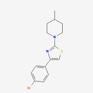 1-[4-(4-Bromo-phenyl)-thiazol-2-yl]-4-methyl-piperidine