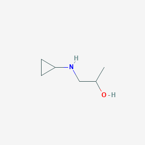 molecular formula C6H13NO B2794171 1-(Cyclopropylamino)propan-2-ol CAS No. 1181456-07-4