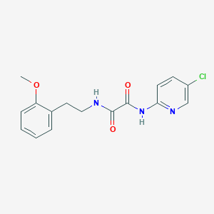 molecular formula C16H16ClN3O3 B2794177 N1-(5-chloropyridin-2-yl)-N2-(2-methoxyphenethyl)oxalamide CAS No. 919742-97-5