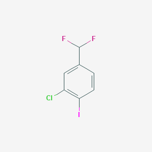 2-Chloro-4-(difluoromethyl)iodobenzene