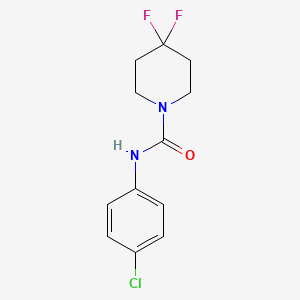 N-(4-Chlorophenyl)-4,4-difluoropiperidine-1-carboxamide