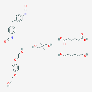 B027943 2,2-Dimethylpropane-1,3-diol;hexanedioic acid;hexane-1,6-diol;2-[4-(2-hydroxyethoxy)phenoxy]ethanol;1-isocyanato-4-[(4-isocyanatophenyl)methyl]benzene CAS No. 109180-02-1