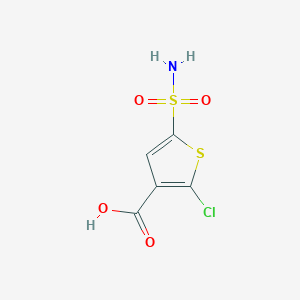5-(Aminosulfonyl)-2-chloro-3-thiophenecarboxylic acid