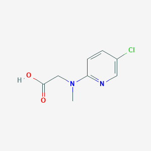 2-[(5-Chloropyridin-2-yl)(methyl)amino]acetic acid