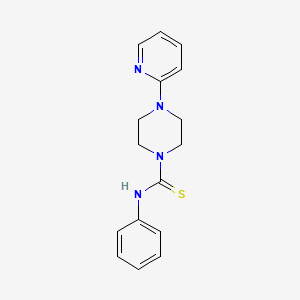 N-phenyl-4-(pyridin-2-yl)piperazine-1-carbothioamide