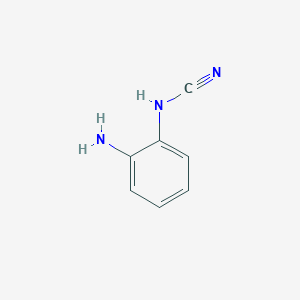 molecular formula C7H7N3 B279446 2-Aminophenylcyanamide 