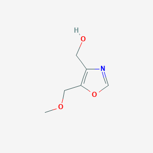 [5-(Methoxymethyl)oxazol-4-yl]methanol
