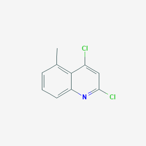 molecular formula C10H7Cl2N B2794546 2,4-Dichloro-5-methylquinoline CAS No. 153749-71-4