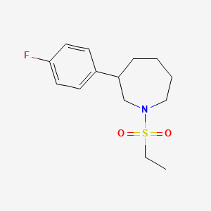 1-(Ethylsulfonyl)-3-(4-fluorophenyl)azepane