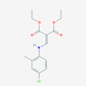 Diethyl 2-[(4-chloro-2-methylanilino)methylene]malonate