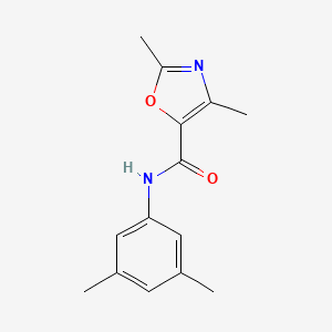 N-(3,5-dimethylphenyl)-2,4-dimethyloxazole-5-carboxamide