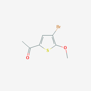 1-(4-Bromo-5-methoxy-2-thienyl)-1-ethanone
