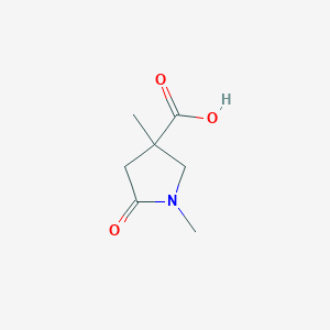 1,3-Dimethyl-5-oxopyrrolidine-3-carboxylic acid
