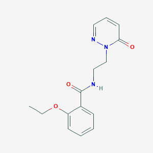 2-ethoxy-N-(2-(6-oxopyridazin-1(6H)-yl)ethyl)benzamide