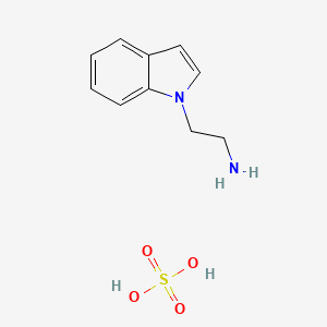 2-(1H-Indol-1-yl)ethan-1-amine sulfate