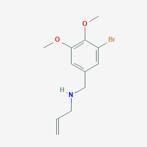 N-allyl-N-(3-bromo-4,5-dimethoxybenzyl)amine