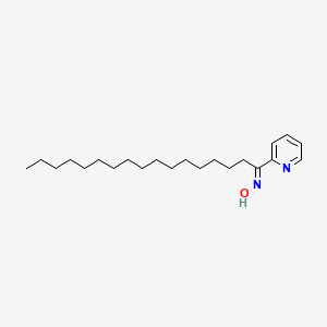 (1E)-N-hydroxy-1-(pyridin-2-yl)heptadecan-1-imine