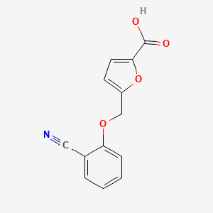 5-(2-Cyanophenoxymethyl)furan-2-carboxylic acid