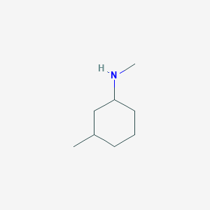 molecular formula C8H17N B2795019 N,3-dimethylcyclohexan-1-amine CAS No. 90226-22-5