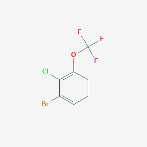 molecular formula C7H3BrClF3O B2795083 1-溴-2-氯-3-(三氟甲氧基)苯 CAS No. 1417568-88-7