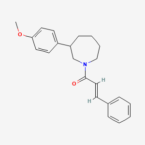 (E)-1-(3-(4-methoxyphenyl)azepan-1-yl)-3-phenylprop-2-en-1-one