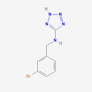 molecular formula C8H8BrN5 B279515 N-(3-bromobenzyl)-1H-tetrazol-5-amine 
