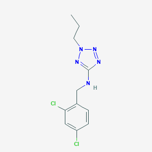 N-(2,4-dichlorobenzyl)-2-propyl-2H-tetrazol-5-amine