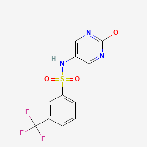 N-(2-methoxypyrimidin-5-yl)-3-(trifluoromethyl)benzenesulfonamide